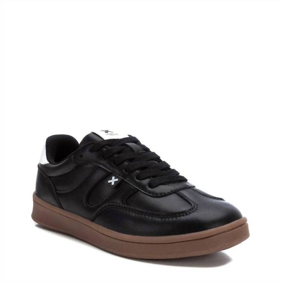 NEW XTI women's trainer sneakers in black - Picture 2 of 3